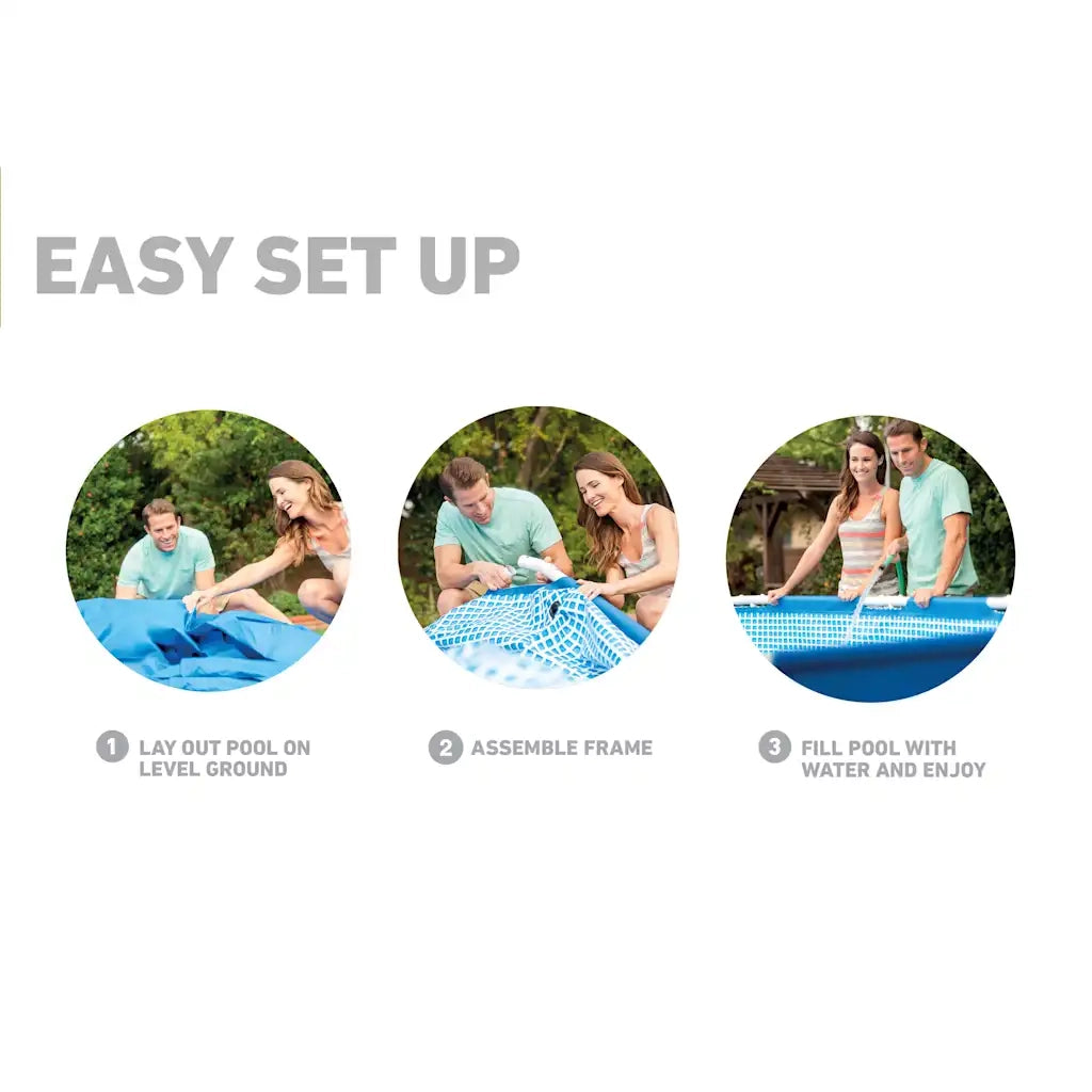 INTEX Piscina Metal Frame 305x76 cm 28200NP 91484