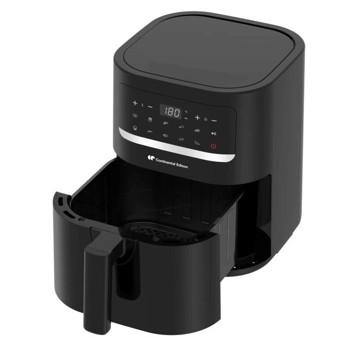 Friggitrice ad aria senza olio CONTINENTAL EDISON - FRSH1400B - 4,5 L - Nero - 1400 W