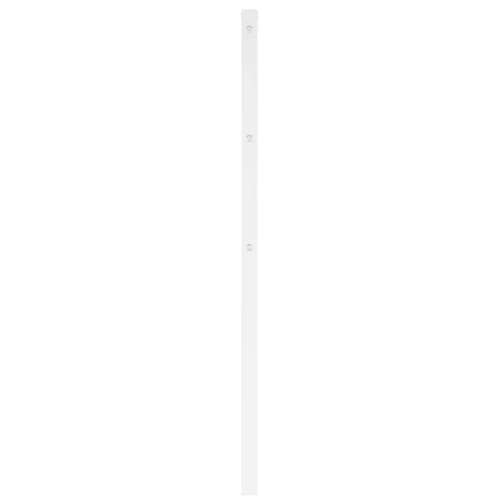 Testiera di Ricambio in Metallo Bianco 107 cm 355444