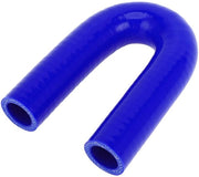 Slang di raffreddamento 22 mm - Sostanza siliconica - Blu - 120 mm - Tessuto a doppia trama - Temperatura massima 300℃