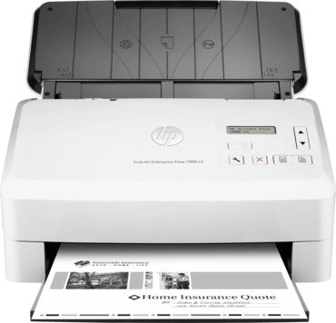 Hp scanjet enterprise flow 7000 s3 scanner a foglio 600 x 600 dpi a4 bianco - L2757A#B19