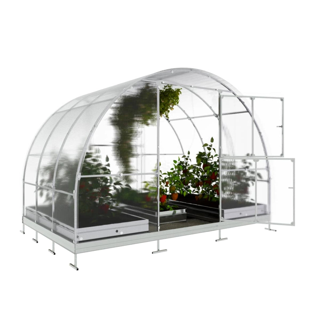 Serra da giardino KLASIKA TUBE 3 x 2 m (6 m²), 4 mm con rivestimento in policarbonato