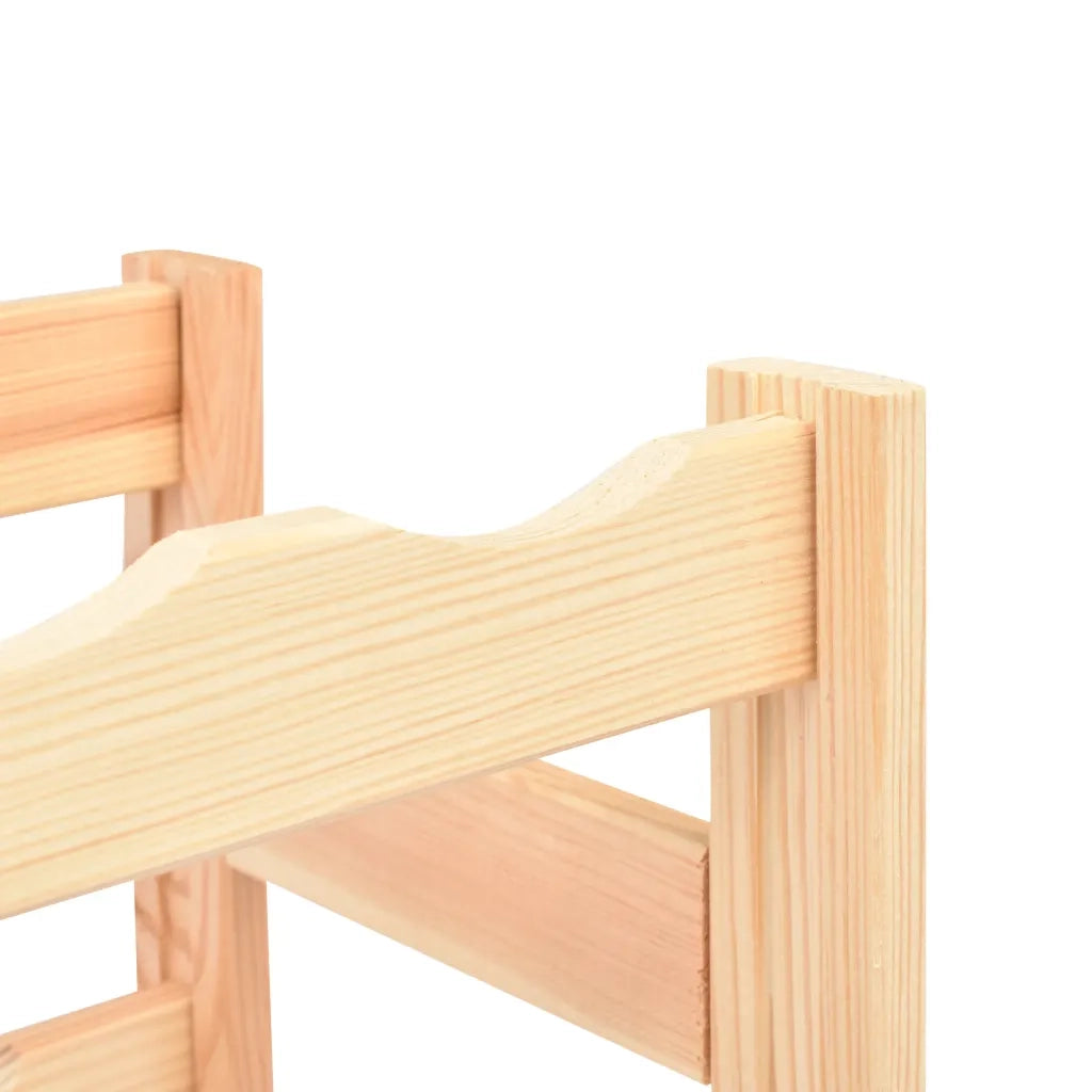 Portavini da 77 Bottiglie in Legno di Pino CFW4864455
