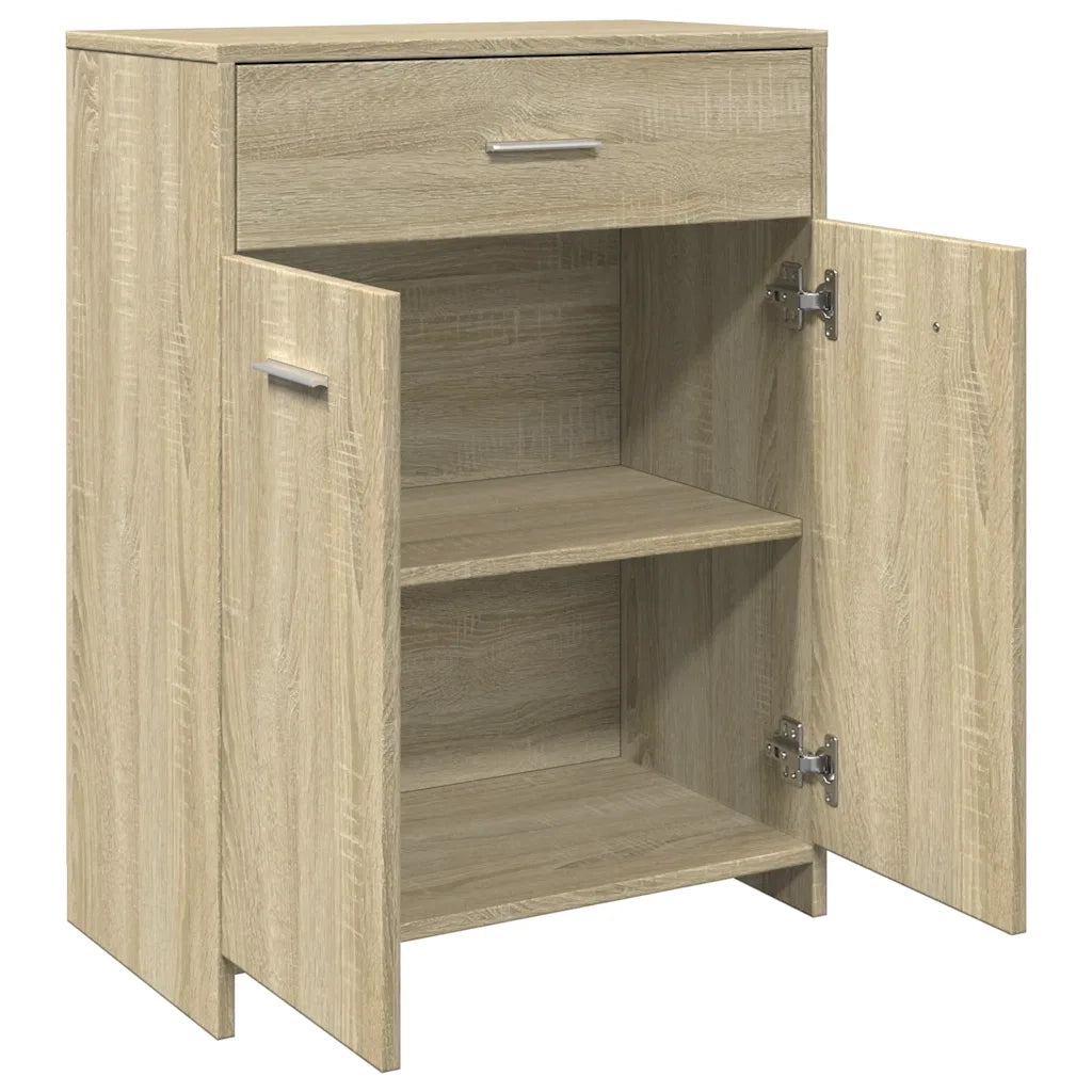 Mobile da Bagno Rovere Sonoma 60x33x80 cm in Legno tecnico 849645