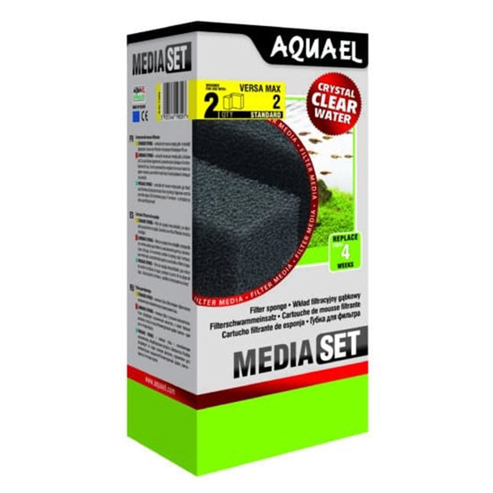 Aquael Ricambio spugna Filtrante per filtri VersaMax 2  - 2pz