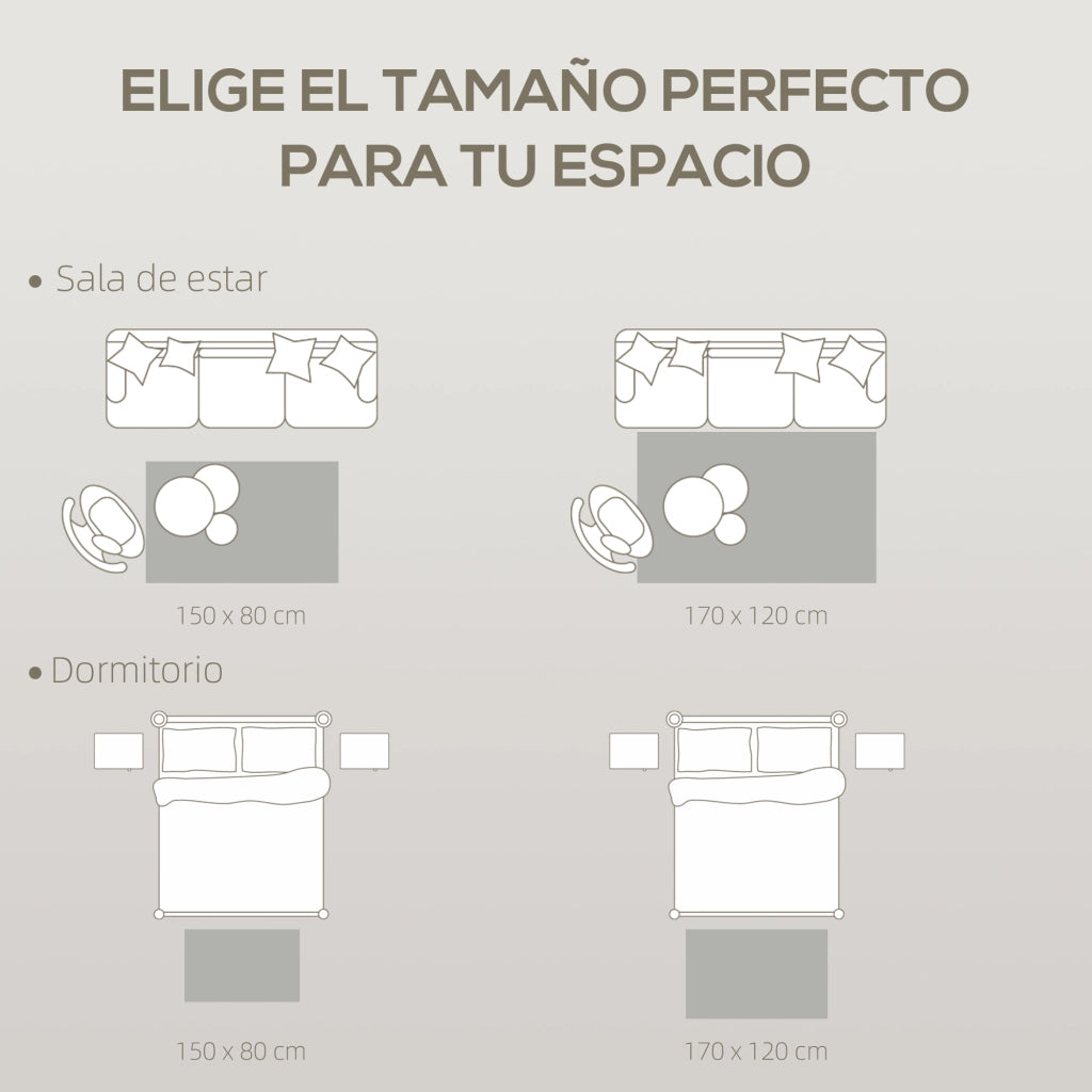 Tappeto Moderno Grigio Scuro ¨C zephmum ¨C 170x120 cm