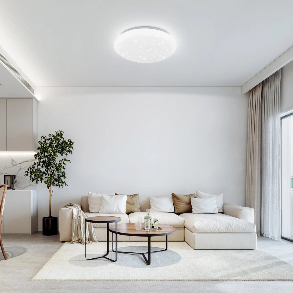 ZMH Lampada da soffitto a LED Starry Sky 12W Ø25cm per camera da letto