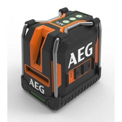LIVELLA LASER VERDE CON PIOMBO 'CLG330-K' AEG 3 linee - Portata fino a 30 metri - AEG POWERTOOLS