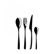 RIVIERA BLACK DIAMOND, Posate Set 24 Pz, Scatola Window, Casa