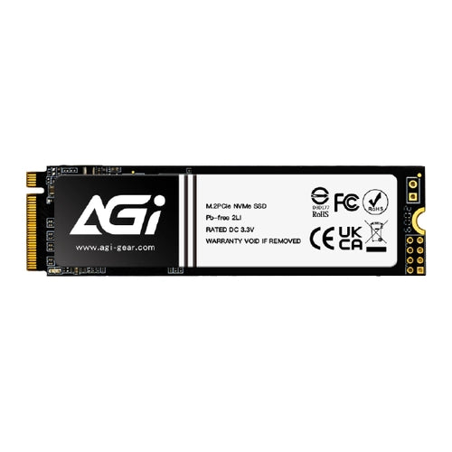 Agi ssd interno ai828 1tb pci-e 4.0 nvme m.2 2280 7400/5000 mbs r/w - AGI1T0G44AI828