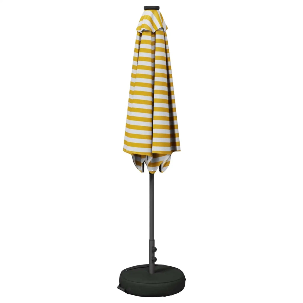 Parasol da Giardino con Luci LED 270 x 270 cm Poliestere 42036264