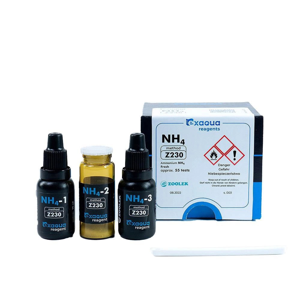 Exaqua Reagent NH4 Fresh - reagente per la misurazione dell' Ammoniaca in acqua dolce