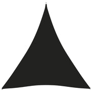 Vela ombreggiante triangolare in tessuto Oxford 3 x 4 x 4 m nera 02_0009839