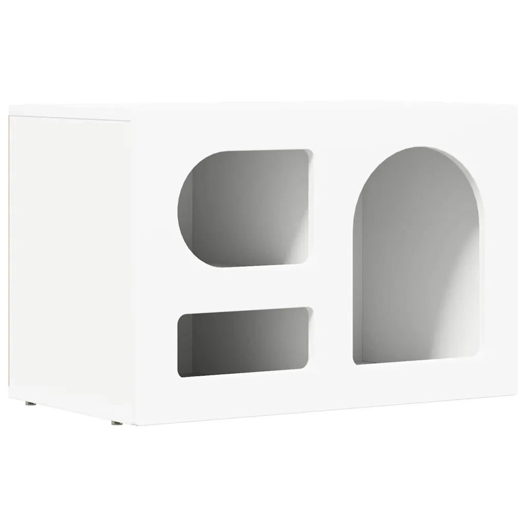 Mobile TV Bianco 60 x 35 x 40 cm Legno multistrato 891284