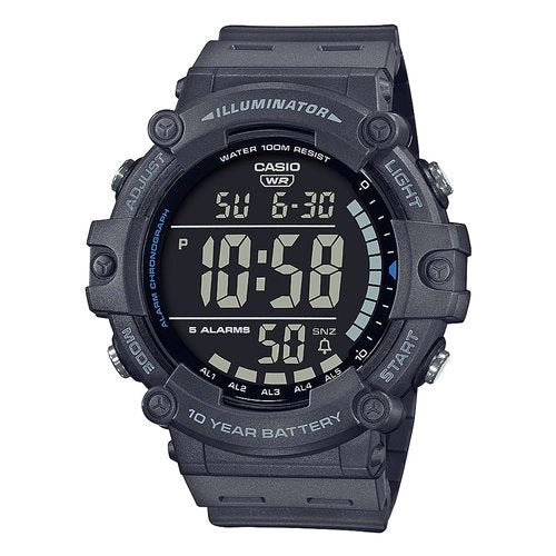 Orologio casio ae 1500wh 8bvef collection men gray