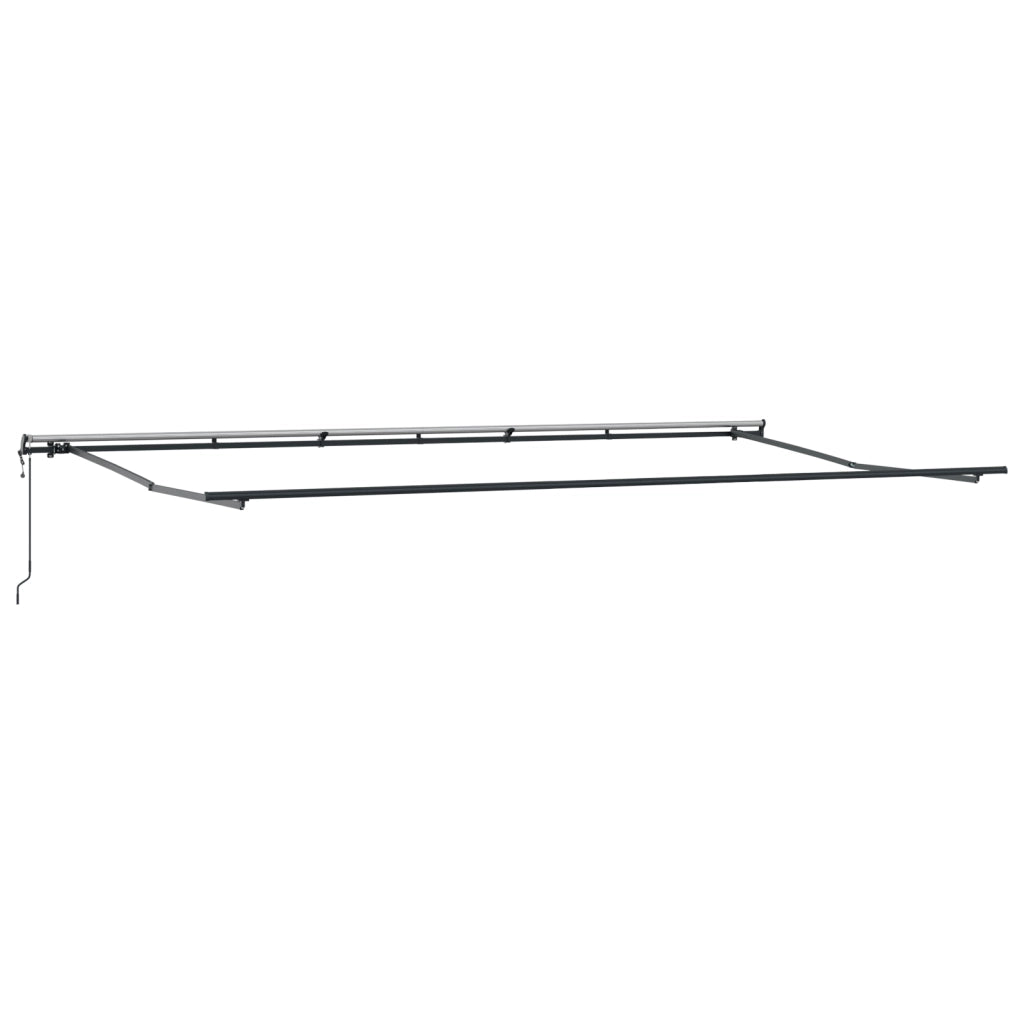 Tenda Retrattile Automatica a Righe Multicolore 600x300 cm