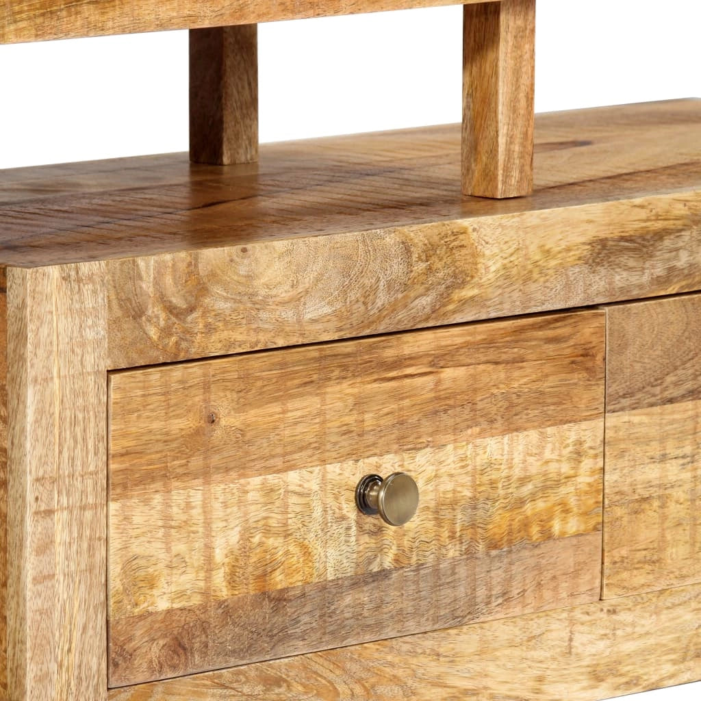 Pratico mobile porta TV/credenza di design 120 cm legno massello di mango 2502274