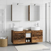 Set di mobili per il bagno 5 pcs Legno antico 3407077