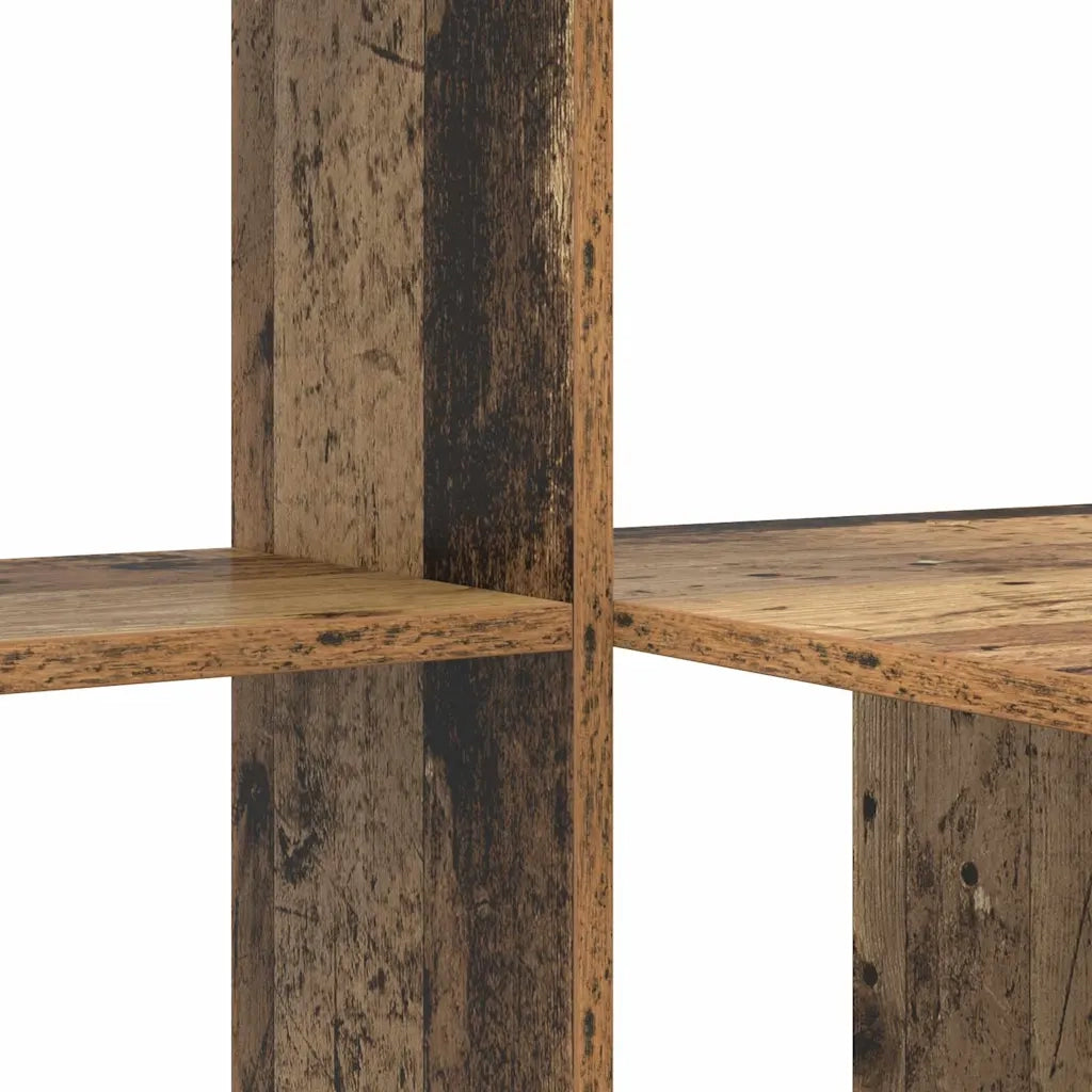 vidaXL Scrivania Legno vecchio 131.5 x 50 x 106.5 cm Legno multistrato
