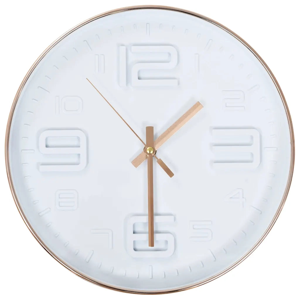 Orologio da Parete Effetto Rame 30 cm 50631