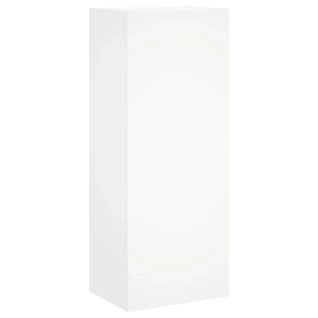 Set di mobili per TV multimediale: mensola per TV credenza sala da pranzo soggiorno camera da letto 5 pezzi legno ingegnerizzato bianco 02_0029251
