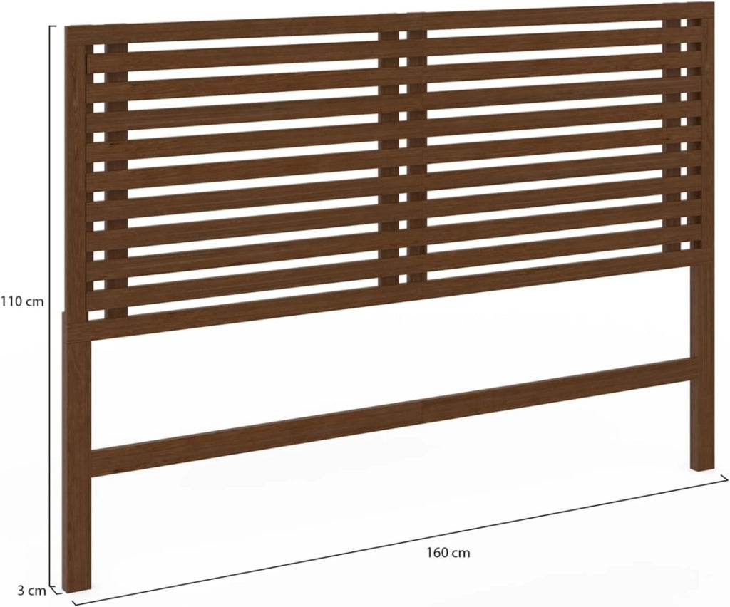 Cabecero de listones de madera envejecida AVA 160 CM