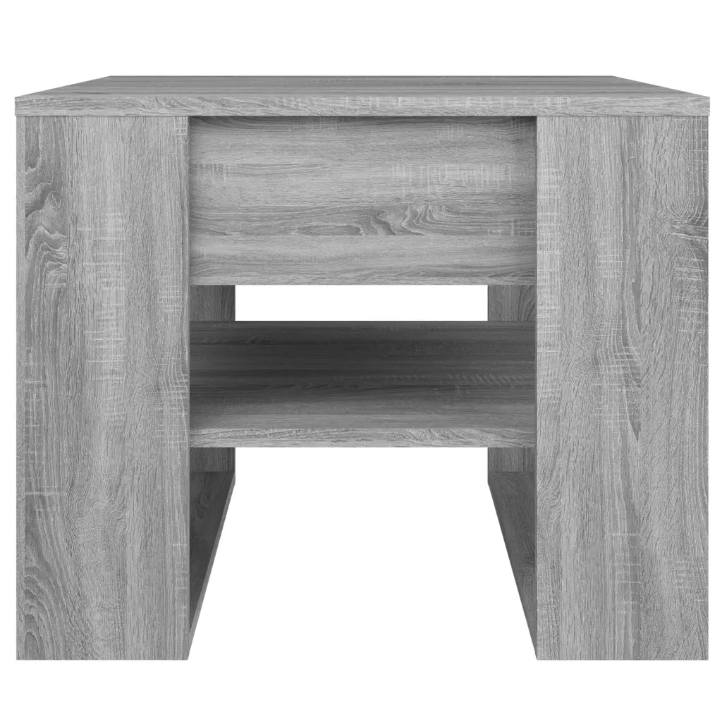 Tavolino salotto | Tavolino da caff¨¨ | Tavolino da Soggiorno Grigio Sonoma 55,5x55x45 cm Legno Multistrato