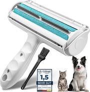 Premio per animali domestici per la rimozione dei peli - spazzola riciclabile per peli di animali - rimozione di peli di cane e gatto - rimozione di peli di cane e gatto per divani, letti e tappeti