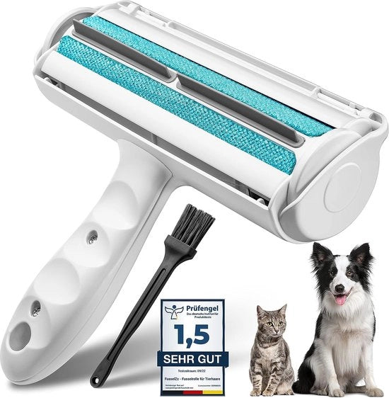 Premio per animali domestici per la rimozione dei peli - spazzola riciclabile per peli di animali - rimozione di peli di cane e gatto - rimozione di peli di cane e gatto per divani, letti e tappeti