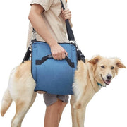 Tuig di Sicurezza per Cani - Anti-Trek - Middel e Grandi Cani - Supporto alle Caviglie - Dimensioni: 40*25CM - Borsa di Emergenza