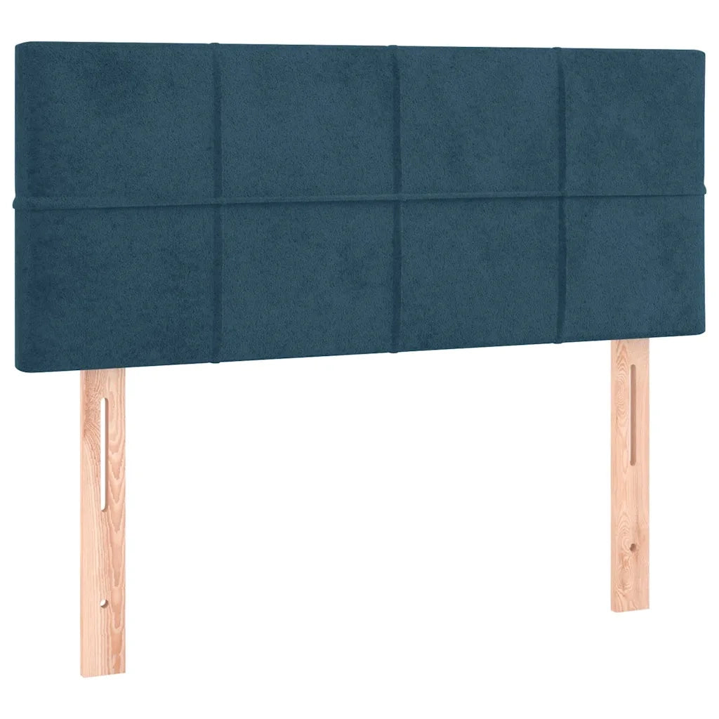 Testiera | Testata Blu Scuro 80x5x78/88 cm in Velluto