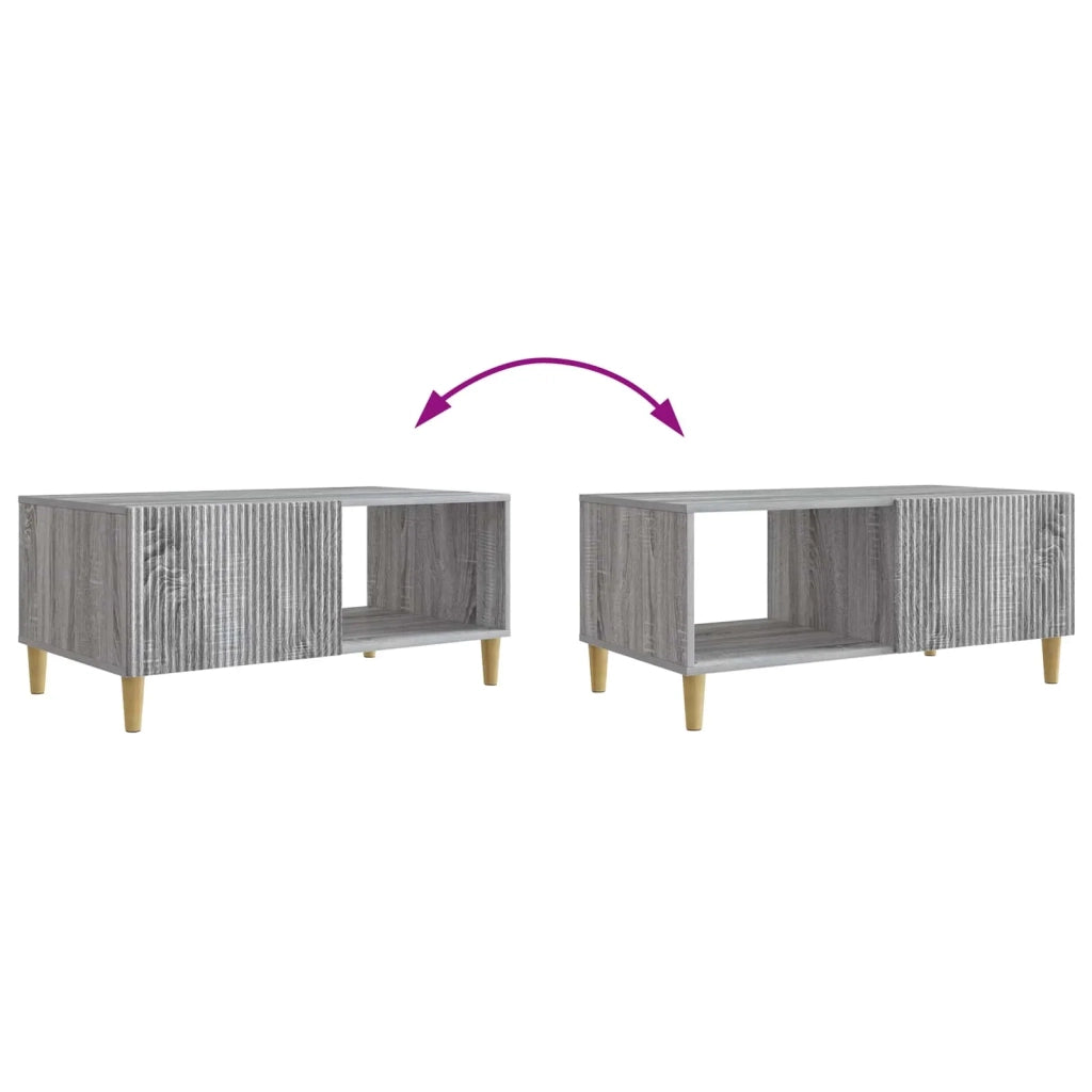 Tavolino da salotto Grigio Sonoma 90 x 50 x 40 cm 894731