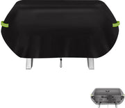 Copertura per Griglia a Gas 70x47x30cm, Copertura per Griglia BBQ 420D Impermeabile e Resistente alle Scalfitture per Griglia a Gas Tavolo per Weber Q100/Q1000/Q120/Q1200