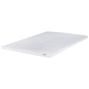 Coprimaterasso Topper in schiuma di gel bianco 120 x 200 cm comfort morbidezza
