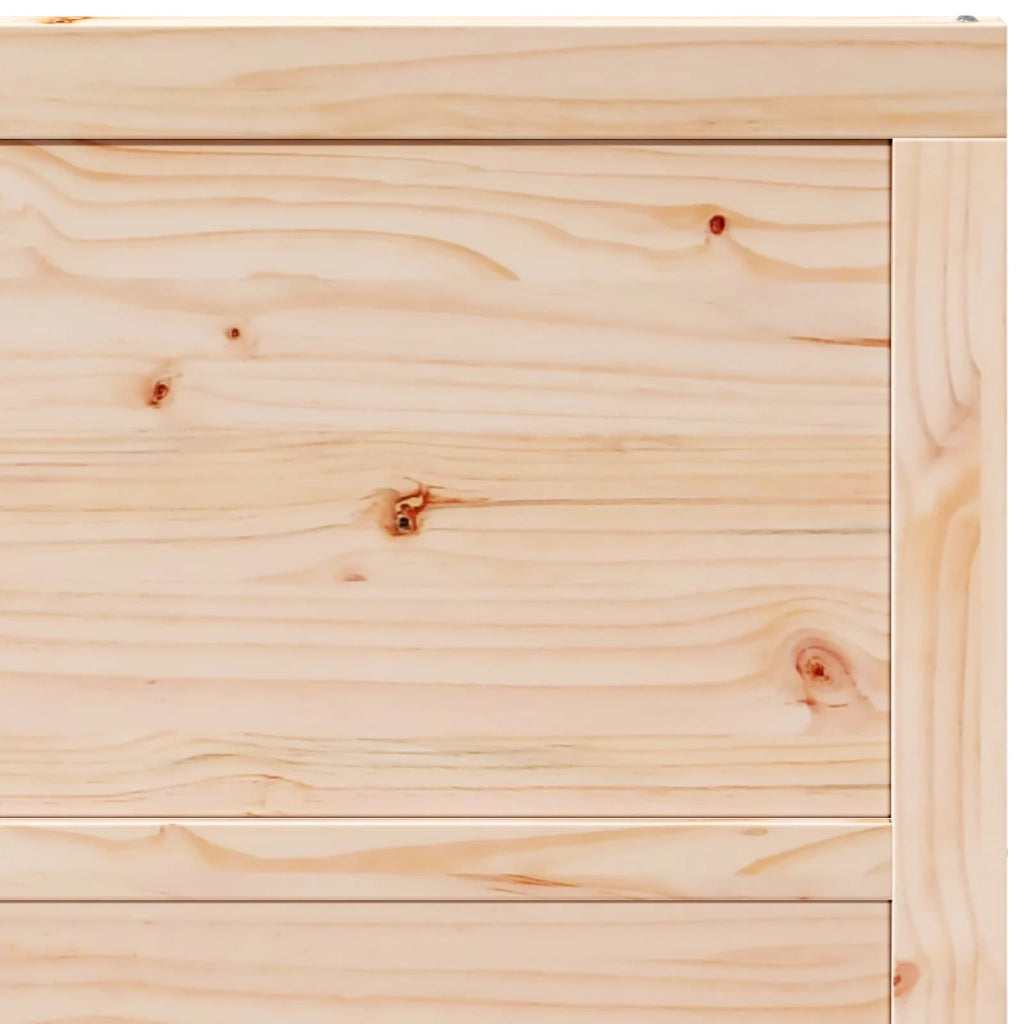 Porta del fienile Naturale 100 x 2,5 x 208 cm