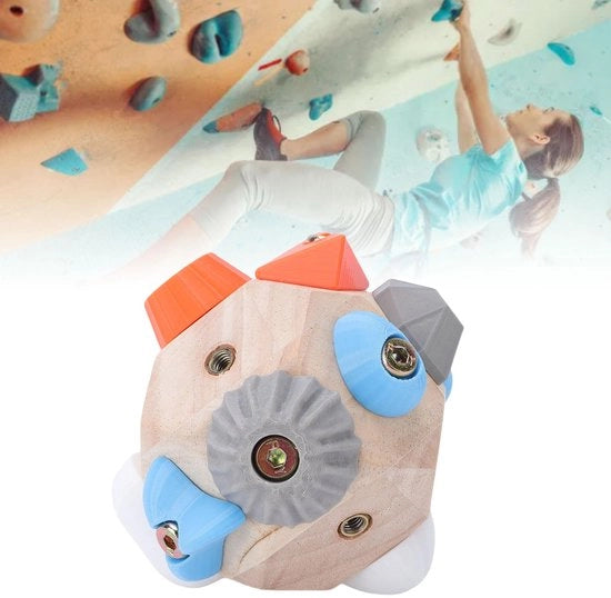 Allenatore delle dita portatile - 3D scala da arrampicata - Livello di difficoltà regolabile - Ideale per principianti/professionisti - Regalo perfetto - Migliora la mobilità delle dita - Allenatore di arrampicata