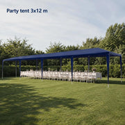 Party Tent 3x12 M PE Blue