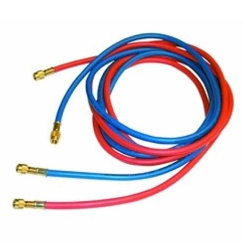 TUBO CARICA FREON R410 5/16 - 5/16 CON VALVOLA SEMZA RUBINETTO R32 R410 - UNIVERSALE