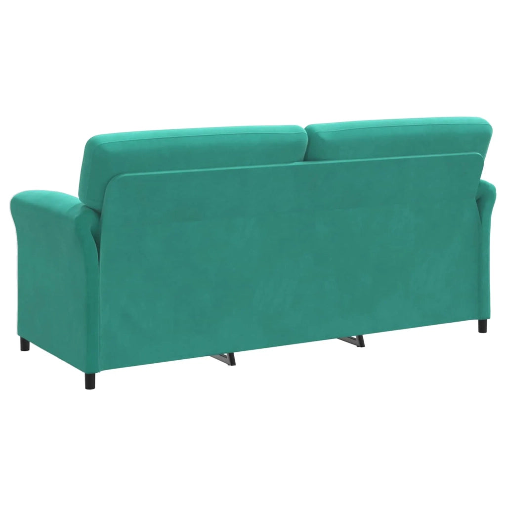 Set di divani 2 pz Turchese Velluto 3424923