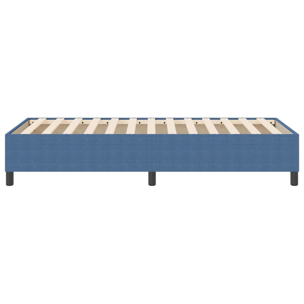 Struttura letto piattaforma-Giroletto-Rete del Letto Blu 100 x 200 cm Tessuto in Cords