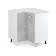 Vicco Mobile ad angolo cucina Calcestruzzo 60 cm , PL Marmo