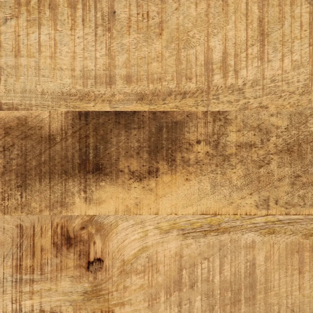 Tavolo Consolle 100x35x76 cm in Legno Massello di Mango e Ferro 358581