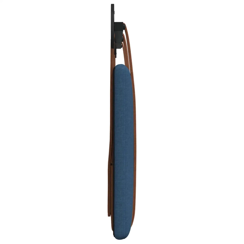 Testiera sospesa Blu PU Antico