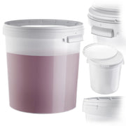 Contenitore per fermentazione KADAX da 33 litri, secchio per vino, liquori e birra con coperchio, fermentatore