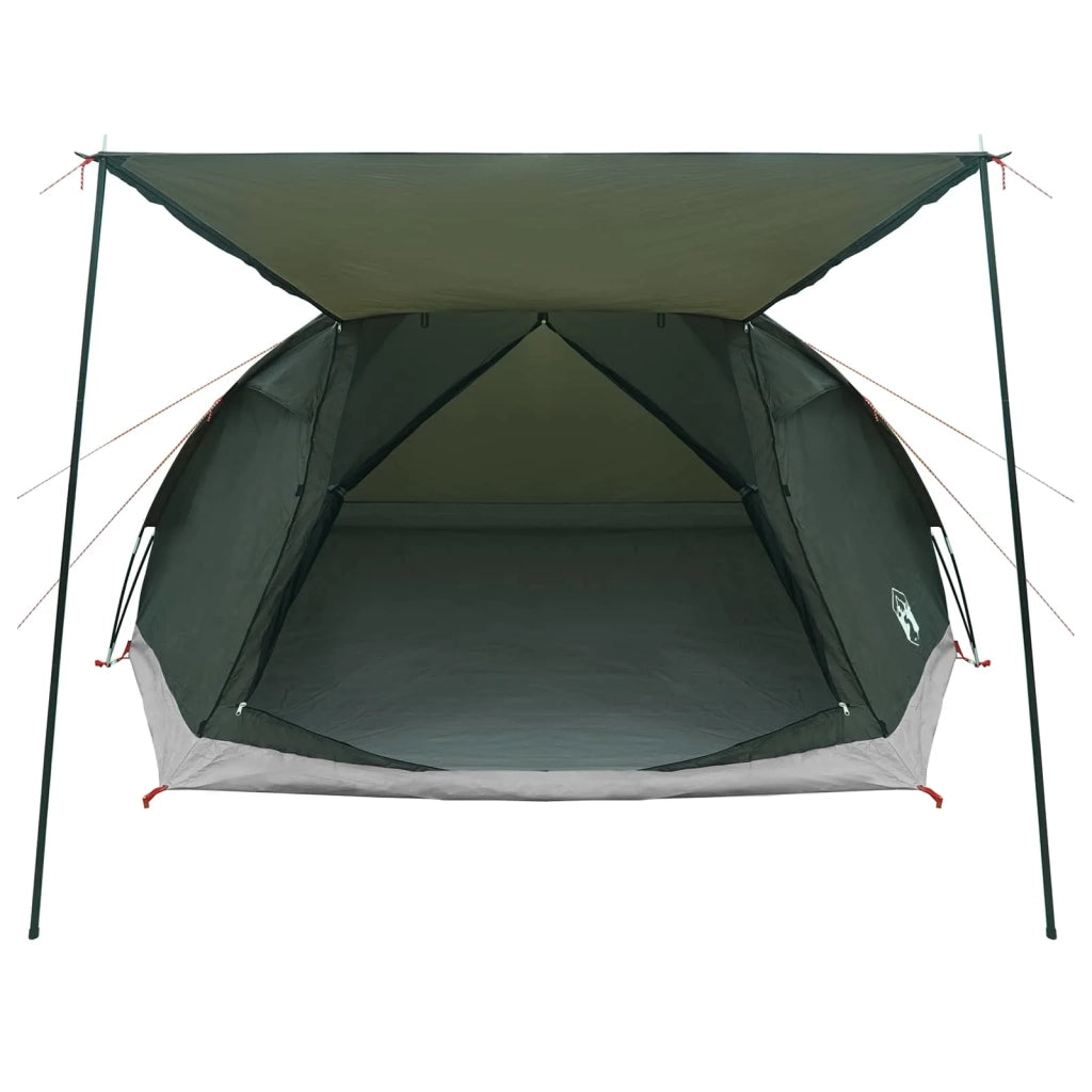 Tenda Capanna Verde militare 6 persone Poliestere e Acciaio 42028586