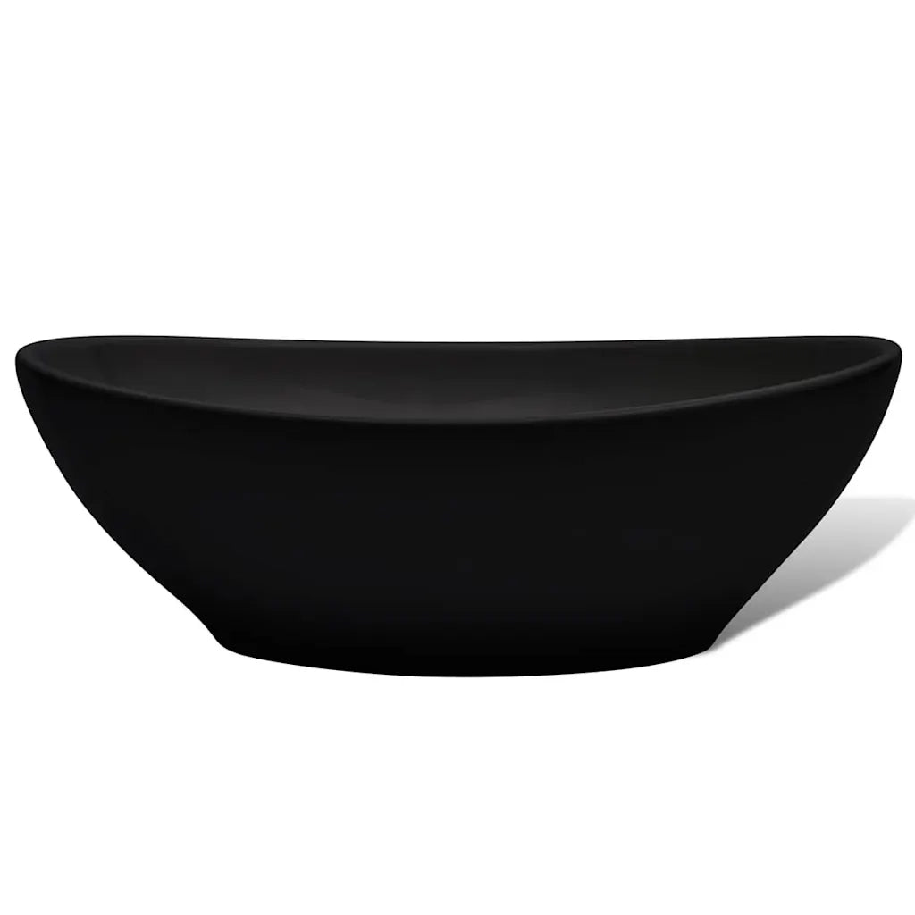 Lavello in Ceramica 40 x 33 cm Nero