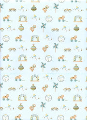 Pacchi di Regalo - Dimensioni 90 x 65 cm - Certificato FSC - Senza Plastica - Motivo Nascita Bambino