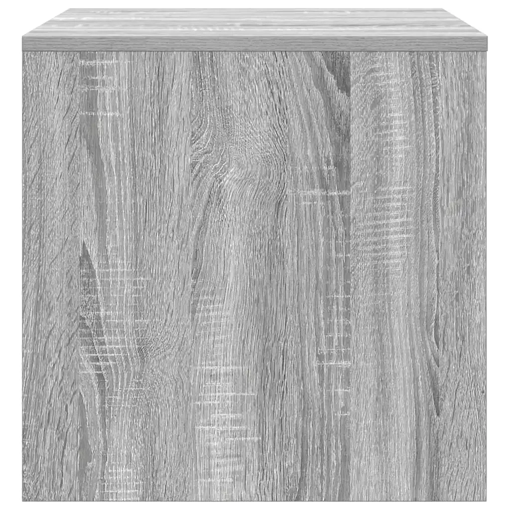 Tavolini Impilabili 3 pz Grigio Sonoma in Legno Multistrato 815226