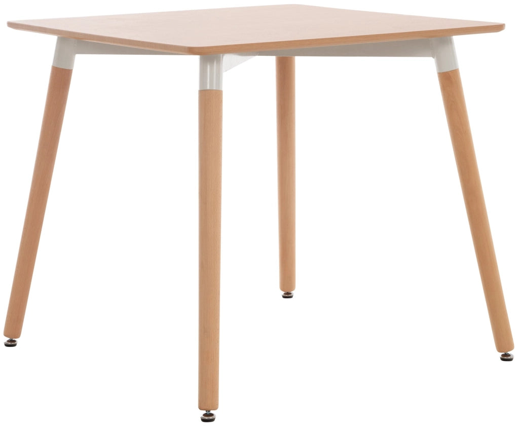 Tavolo Quadrato da Cucina Viborg natura,80 cm