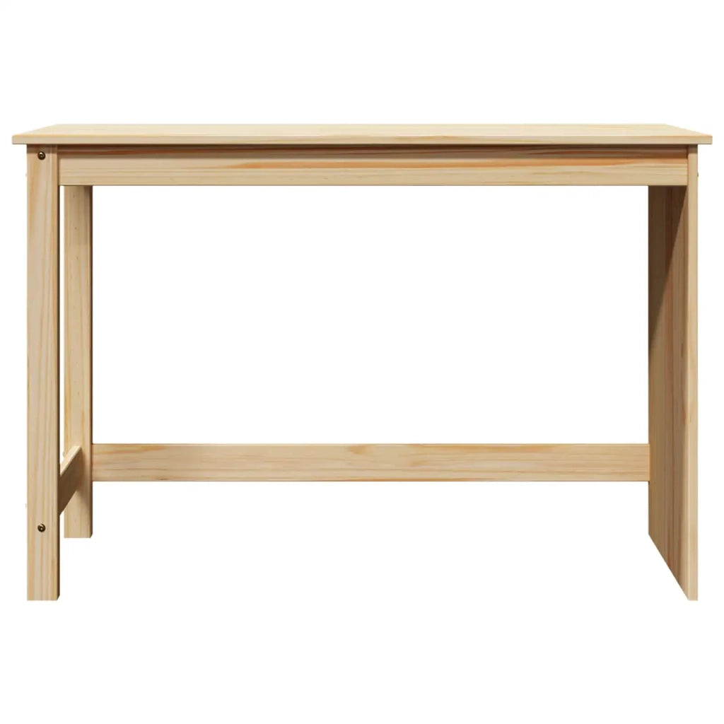 Scrivania Marrone 112 x 50 x 75 cm Legno di Pino Massello 42032396